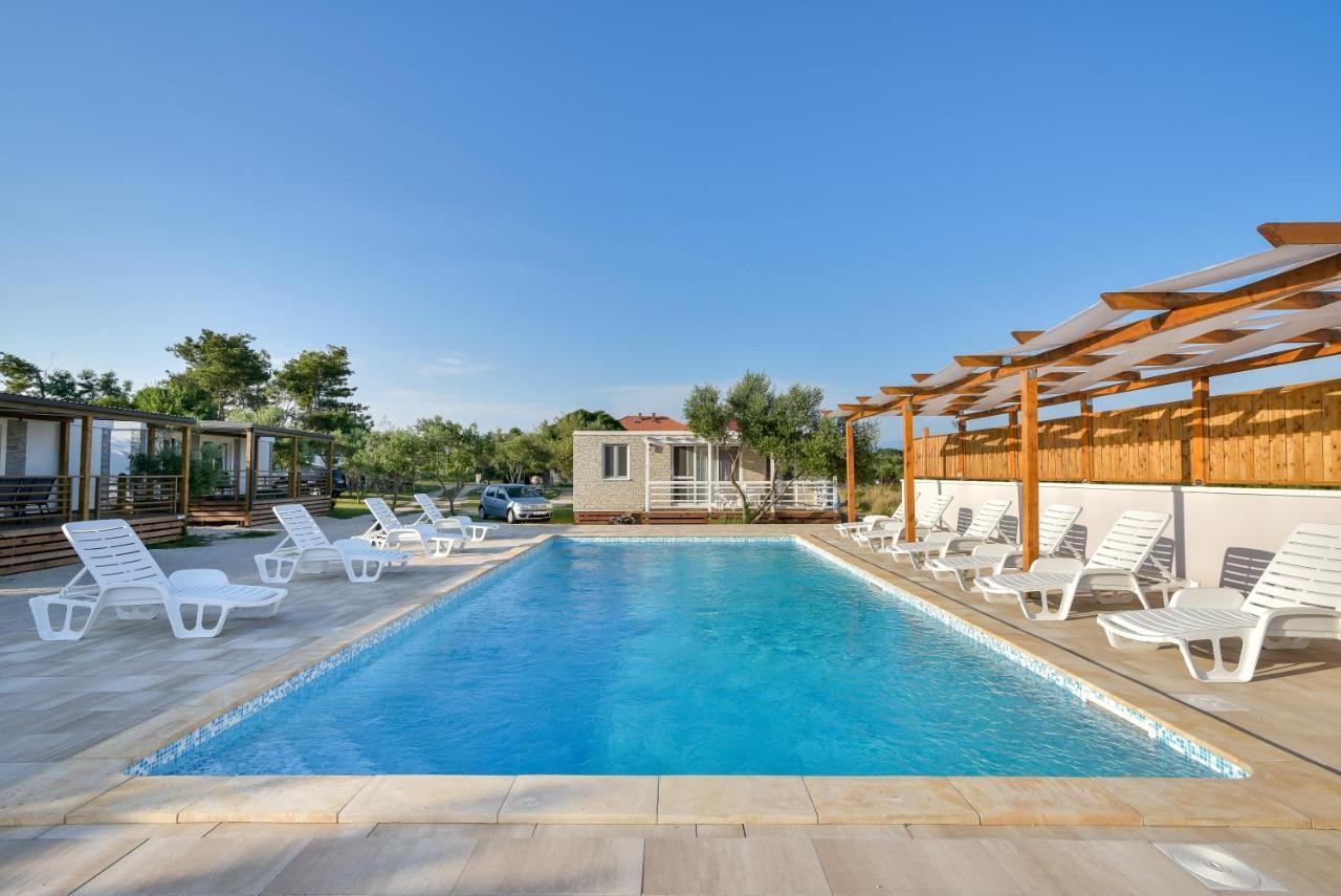 Mobile Homes, Privlaka Zadar Dalmacija - Private Pool מראה חיצוני תמונה